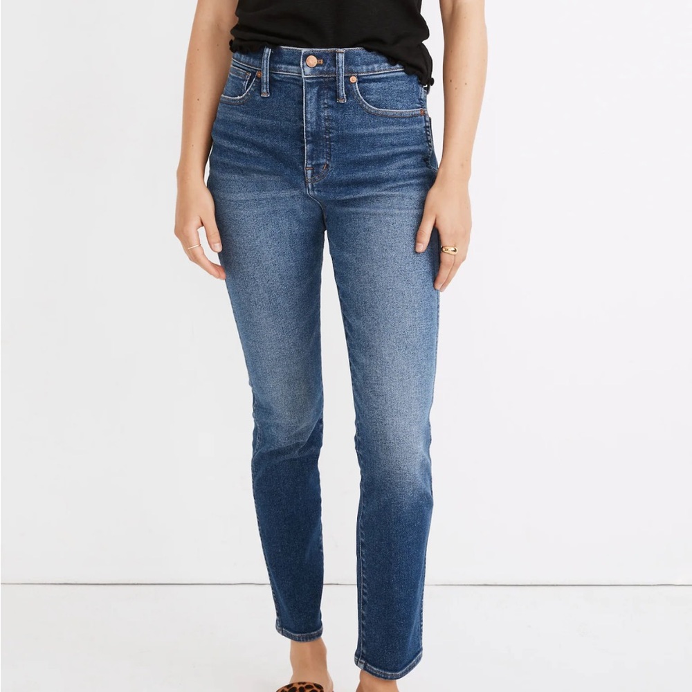 Madewell Stovepipe Jean Manchester Wash